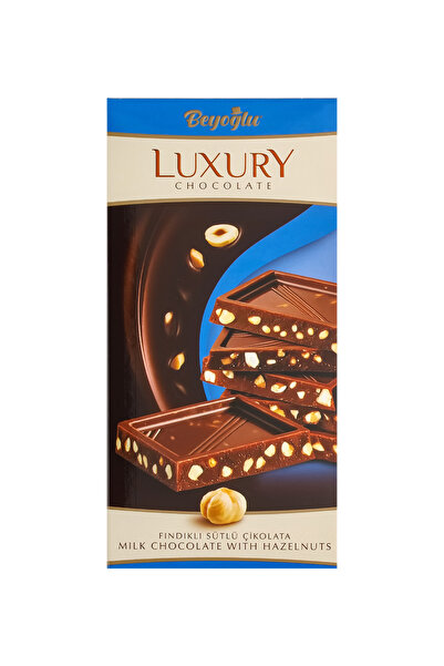 Beyoğlu Çikolata Luxury Fındıklı Tablet Çikolata 65 Gr.