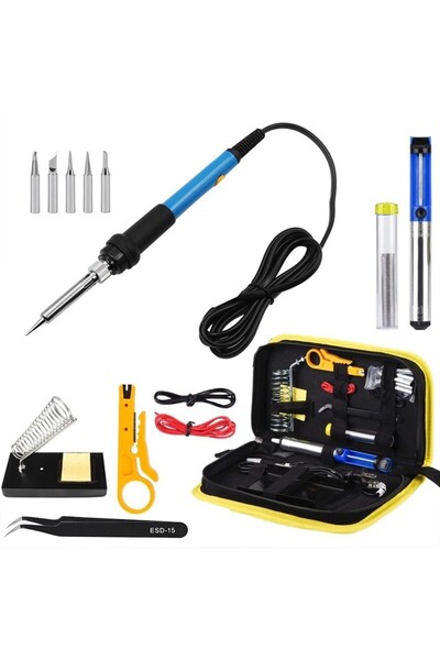 OEM Soldering Kit with Adjustable Temperature, 13 Pieces