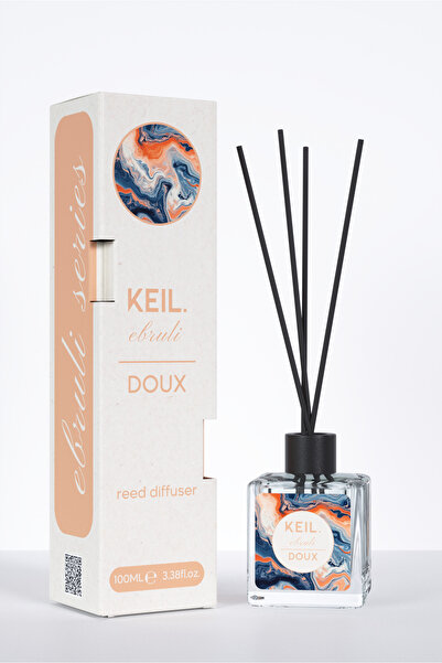 KEIL EBRULİ Bambu Çubuklu Oda Kokusu Doux (pudra) 100ml, KEIL. Bambu Reed Dıf...