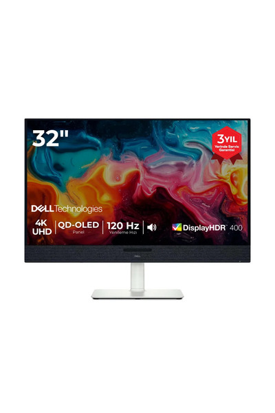 Dell 32 Plus 4K S3225QC UHD 120Hz 0.03 ms HDMI Type-C HDR 400 FreeSync Premiu...
