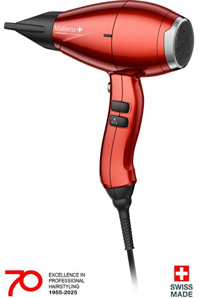 Valera Hair dryer SWISS NANO 9400 PLUS 2400W, red, AC motor, 470g