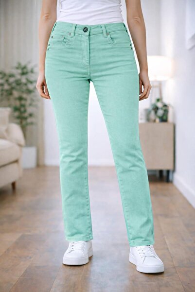 BONİTA 200 4 Dikis Li 5 Cep Arka Cep Nakisli Tasli Boru Paca