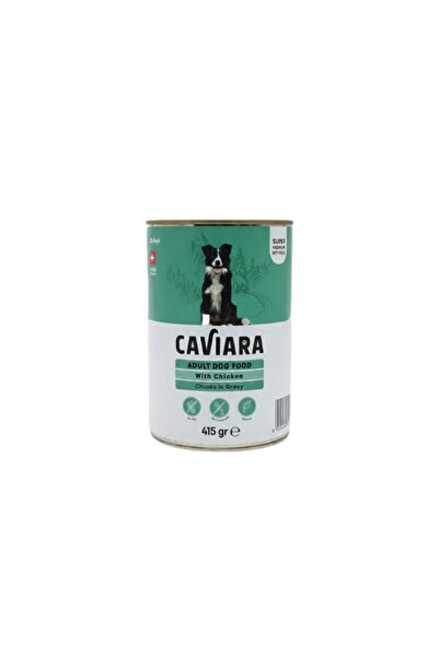 Klybeck Clippek Caviara Wet Food for Adult Dogs with Chicken in Gravy 415g