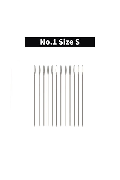 Choice1 رقم 1 (صغير) - 12 قطعة من إبر خياطة الجلود من WUTA، 12 قطعة، إبرة خيا...