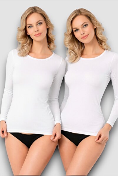 Fanilam Namaldı Women's Winter Long Sleeve Thermal Underwear 2-Piece Body Hea...