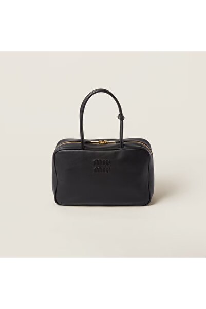 Miu Miu Leather Beau Bag Shoulder Crossbody Top-handle Tote Bag Big