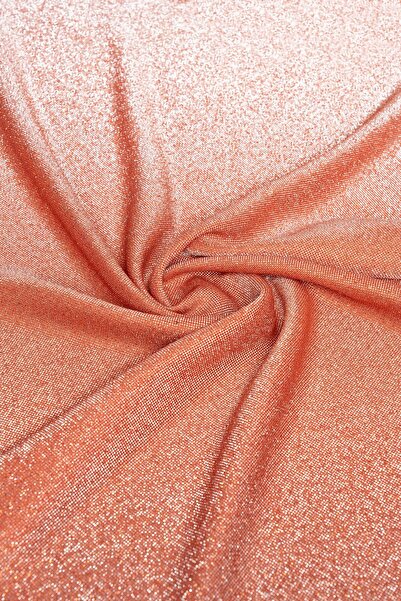 Kumaş Deposu Brayt Glitter Tile Color Knitted Fabric