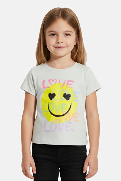 The Children's Place Toddlers Girl Short Sleeve Graphic Print T-Shirt, Mint