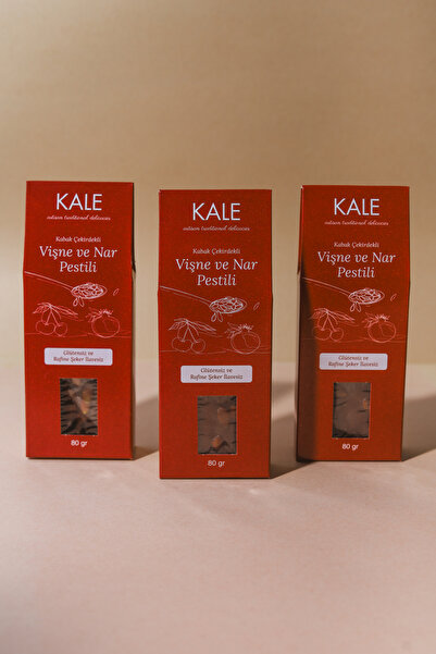 Kale Pestil & Köme 3 Pieces of Refined Sugar-Free & Gluten-Free Pumpkin Seed ...
