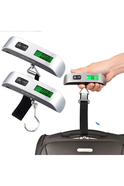 Teno ® Ηλεκτρονική ζυγαριά αποσκευών, φορητή, ψηφιακή οθόνη, υψηλής ακρίβειας...