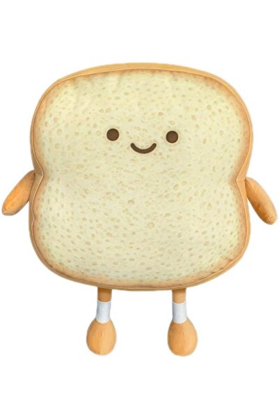 Arabest Toast bread pillow Fun food Plush Toy Pillow Small cute Stuffed plush...