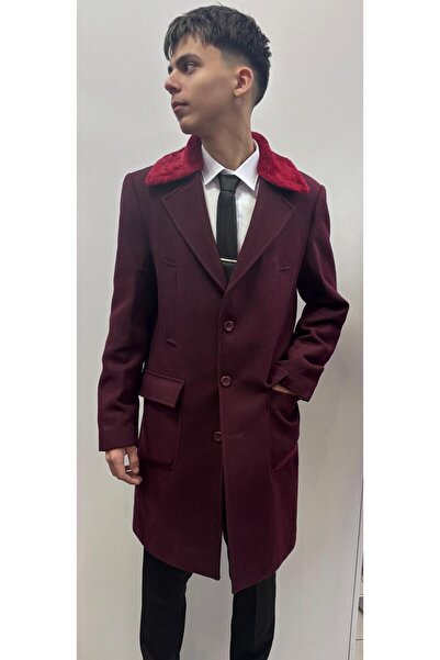 CALLIPSO Men's coat, Slim Fit, Callipso, Detachable faux fur collar
