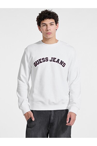 Guess Jeans Cn Slim Erkek Sweatshirt