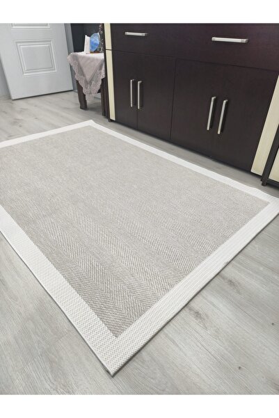 Thalia Home Sisal jüt Bordürlü Halı Mutfak Halısı Yolluk