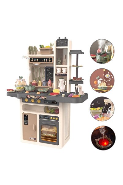 PROCART Children's kitchen, 65 pieces, cold steam, lights, sound effects, wat...