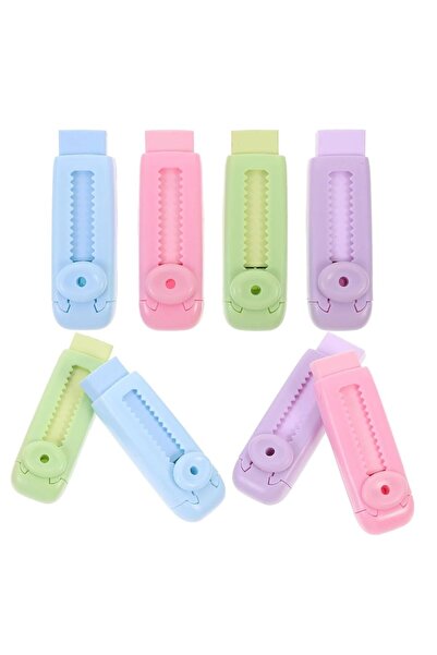 Arabest Retractable Eraser, Multi-Use Convenient Student Stationery, Multifun...