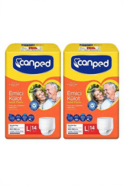 Canped Emici Külot L Beden 100-150cm 2 x 14 Adet