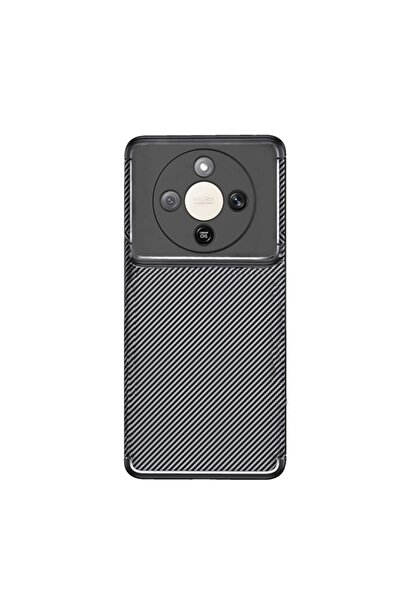Apsuwa Honor Magic 8 Lite Case  Carbon Pattern Silicone