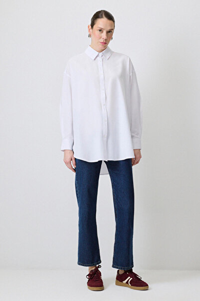 Touché Privé OVERSIZE FİT POPLİN GÖMLEK