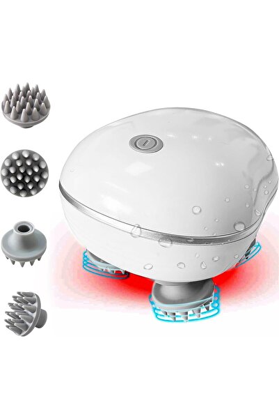 URBAN BUYERS جهاز تدليك كهربائي للرأس وفروة الرأس |   علاج متقدم بالضوء الأحم...