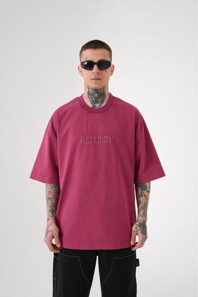 Machinist Мъжка тениска Premium Washing Learn From Yesterday Oversized T-Shir...