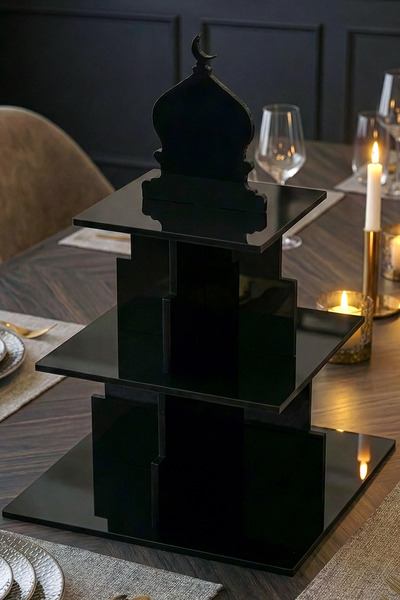 iwa concept Ramadan Presentation Stand 3 Tier Dome Design Decor - Ramadan Ift...