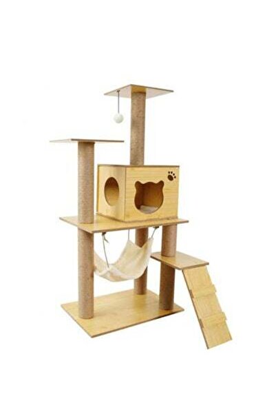 Arabest شجرة قطط، برج للقطط المنزلية، منزل متعدد المستويات للقطط مع مجثم مبطن...