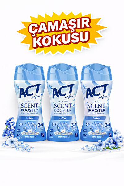 Act ÇAMAŞIR PARFÜMÜ İSTANBUL 210 ML (3ADET)