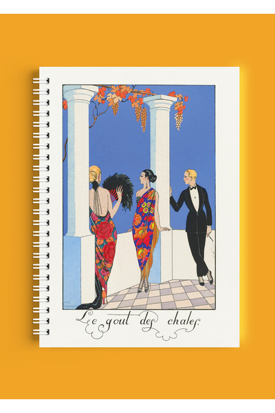 ARTHOUSECOLLECTIVE A4 Spiral Notebook-Unlined School Notebook - 80 Sheets/160...