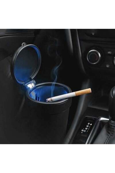 JACQUELINE Car Ashtray with Light Ø8 x 11.5 cm