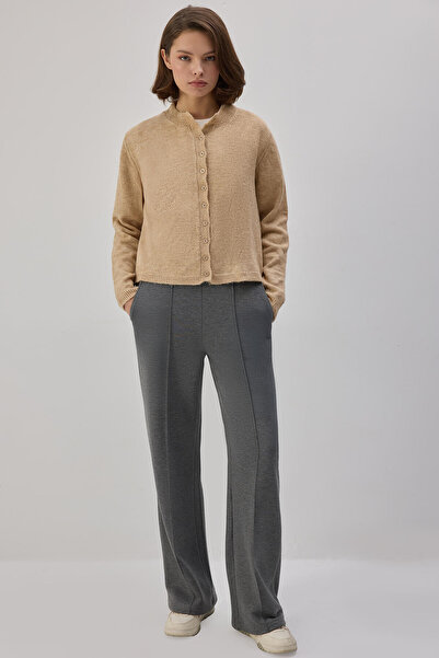 Touché Privé Ribbed Knitted Tracksuit with Elastic Waist
