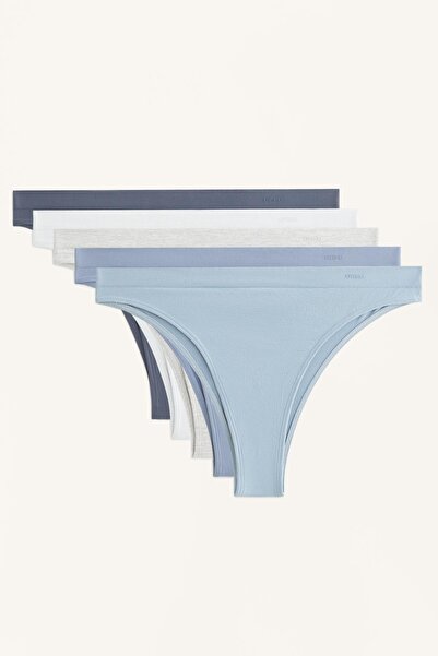 Oysho 5'li seamless soft touch Brezilya modeli külot