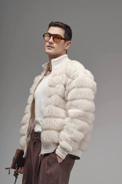 DGN Oversize peluş mont