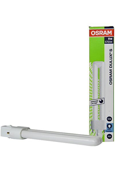 Osram Compact Fluorescent Lamp 9 W 2 Pin Daylight