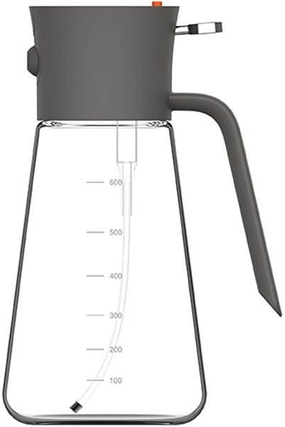 Arabest بخاخ زيت زيتون زجاجي - زجاجة توزيع 2 في 1 للطبخ، المطبخ، المقلاة الهو...