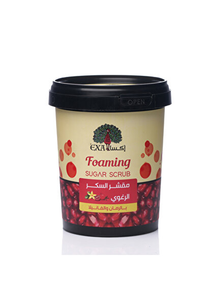 EXA اكسا مقشر السكر الرغوي بالرمان والفانيللا