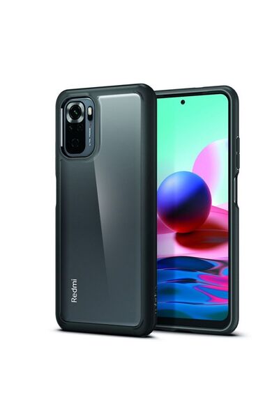 Spigen Carcasă Ultra Hybrid pentru Xiaomi Redmi Note 10/10S Negru Mat