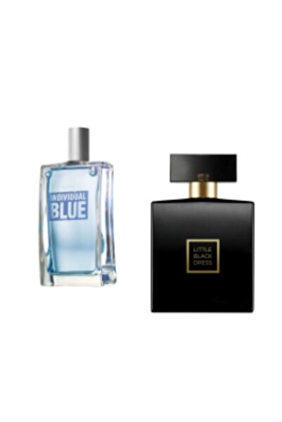AVON SET INDIVIDUAL ALBASTRU 100 ML + ROCHIE NEAGRĂ 50 ML