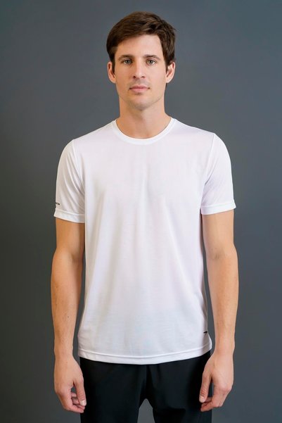 MARATON Regular Men's Crew Neck White T-Shirt