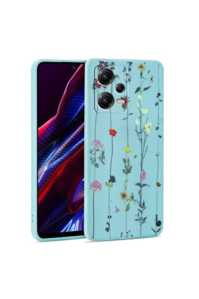 Tech-Protect Mood Case for Xiaomi Redmi Note 12/Poco X5 5G - Garden Blue
