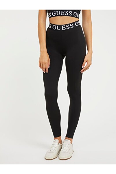 Guess Açık Kahve Kadın Lastikli Bel Tayt V3BB13MC04ZA10L-KIRAN LEGGINGS 4/4