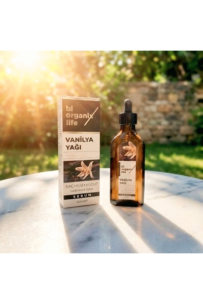 Biorganics Vanilla oil serum 100 ml - brightening and moisturizing skin, face...