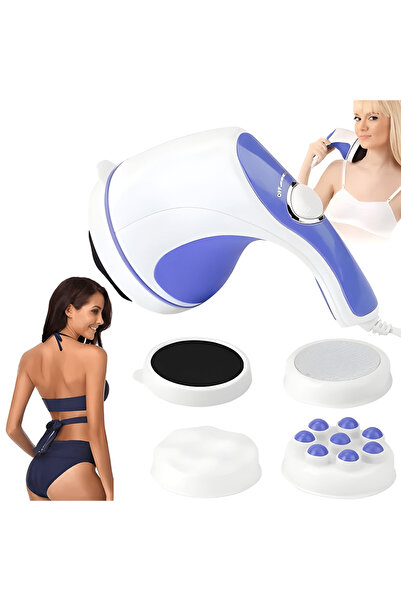 Teno Aparat de masaj anticelulitic ®, 5 capete de masaj, pentru relaxare musc...