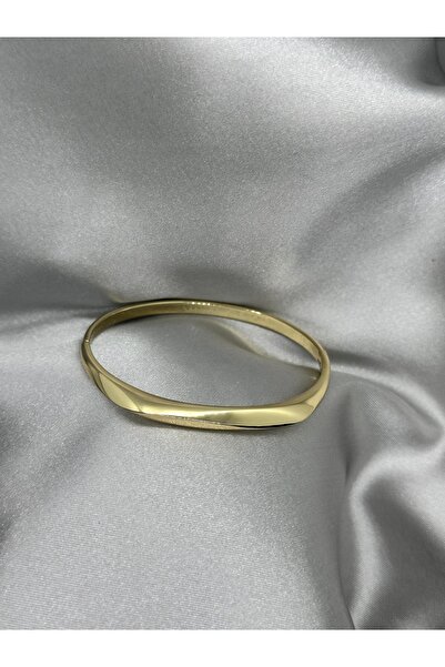 Bade Jewelry Xuping Gold Zarif Asimetrik Tasarım Kelepçe Bileklik