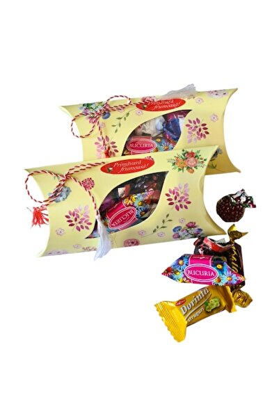 Buchet dulce Sweet Martisor Set with Chocolate