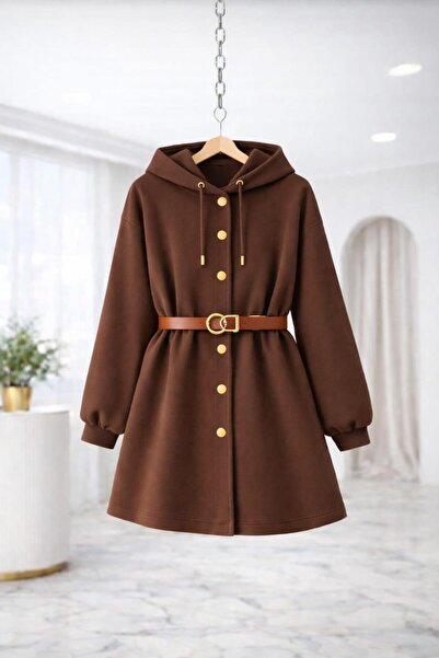 YILMAZBARMAZ дамско сако с три копчета и колан