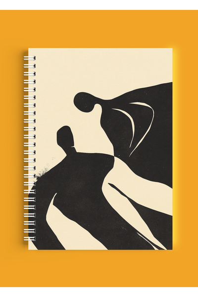 ARTHOUSECOLLECTIVE A4 Spiral Notebook - Unlined School Notebook - 80 Sheets /...