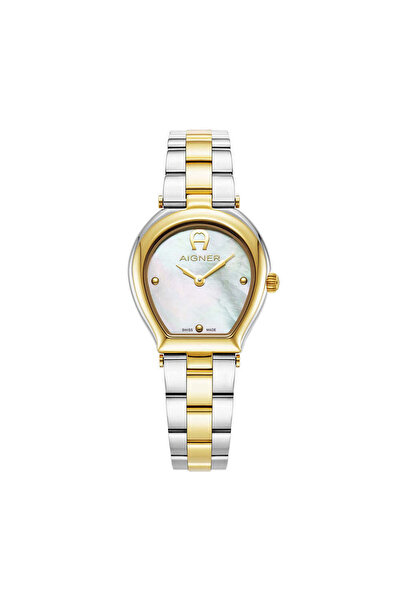 Aigner SWISS MADE Women Trani Two Toned Watch