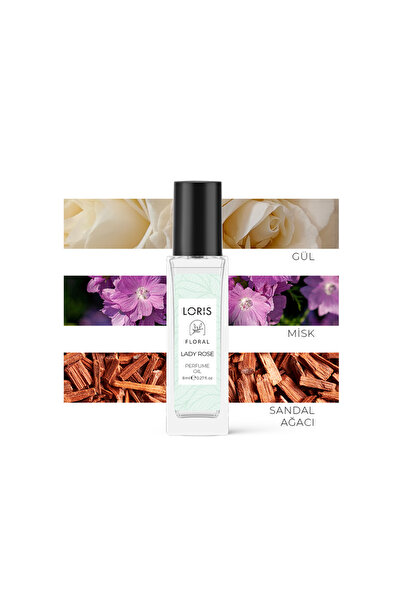 Loris Lady Rose 8 ML Kadın Parfüm Yağı | Natural Oil