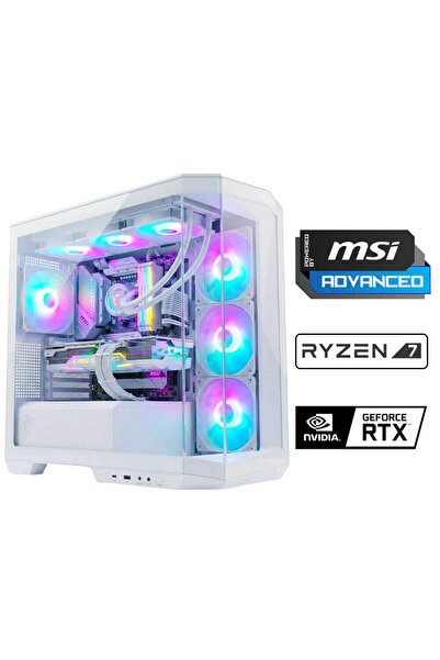 XASER Pano X80 Ryzen 7 7800X3D 32GB DDR5 Ram 1TB M.2 NVMe SSD 8GB RTX5060 Sıv...